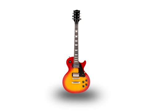 Guitarra eléctrica Les Paul Deviser LG9CS, incluye funda y cable