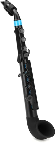 Nuvo N520JBBL - Saxofón soprano, color negro y azul