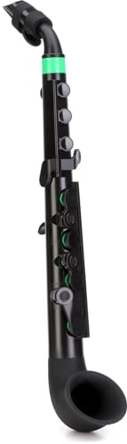 Nuvo N520JBGN - Saxofón soprano, color negro y verde