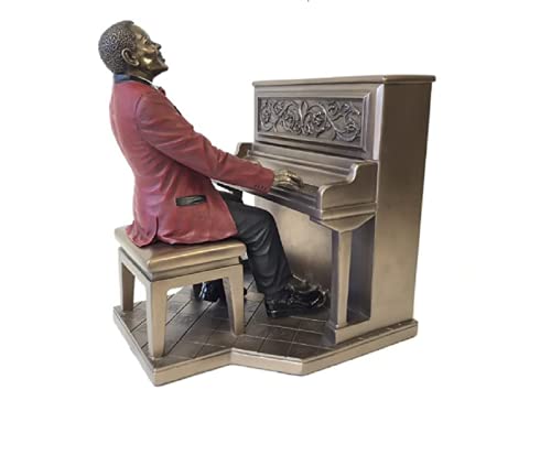 Piano Player Pianist Statue Sculpture - Jazz Band Collection