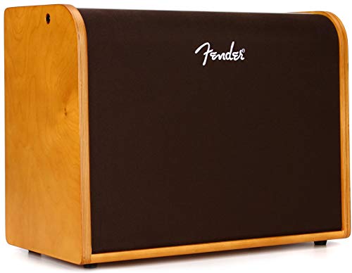 Fender Acoustic 100 Amplificador para Guitarra Acústica, 100 Watts con Bluetooth, Color Natural Blonde