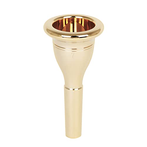Solinder Boquilla para Tuba Construcción de latón sólido y Duradero Accesorios para Instrumentos...