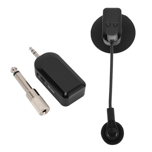 Zopsc 2.4G Instrumentos Inalámbricos Micrófono Pastilla para Violín Acordeón Guitarra Saxofón...
