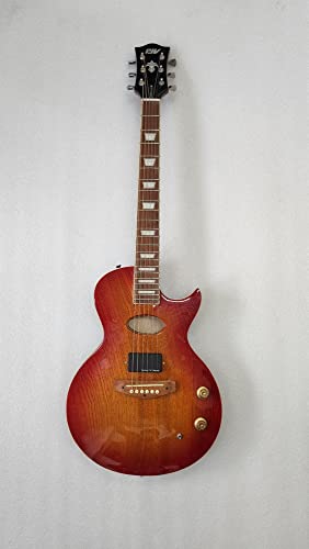 IYV Guitarra acústica eléctrica de 6 cuerdas, derecha, miel Sunburst (ILAP-300)
