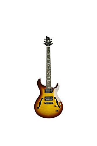 Ivy - Guitarra acústica eléctrica de 6 cuerdas, derecha, tabaco Sunburst (IPF-300 TSB)