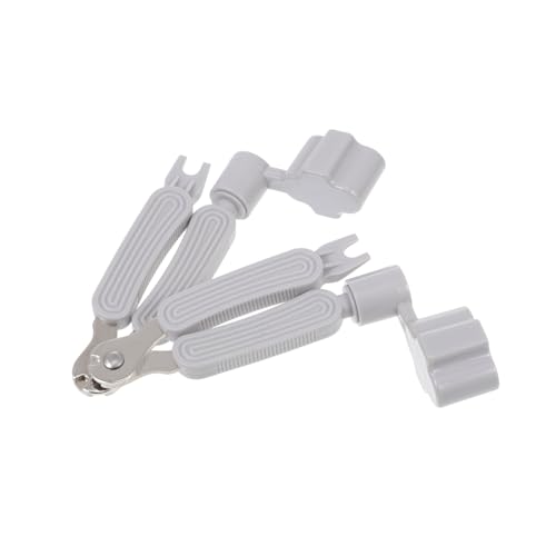 LALADEFIEE Kit Universal De Accesorios Para Guitarra: Enrollador De Cuerdas Y Extractor Para Guitarras...