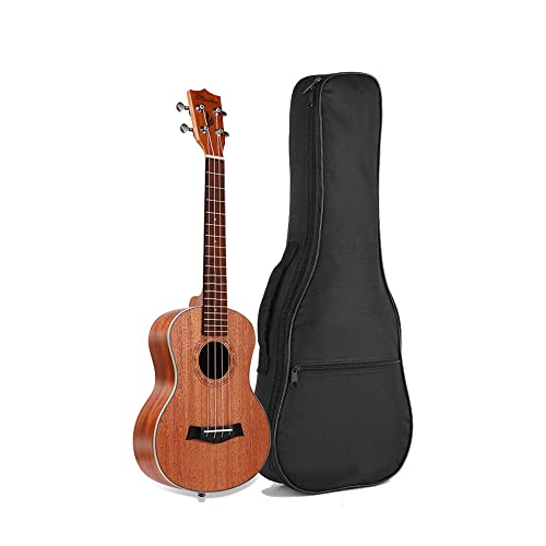 Mdvora - Funda para ukelele de 21 a 26 pulgadas, bolsa acolchada impermeable y duradera con correas...