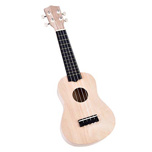 Kit de ukelele de 4 cuerdas DIY 21 pulgadas Bosswood Build Your Own Ukulele Kit Diy Musical Instrument...