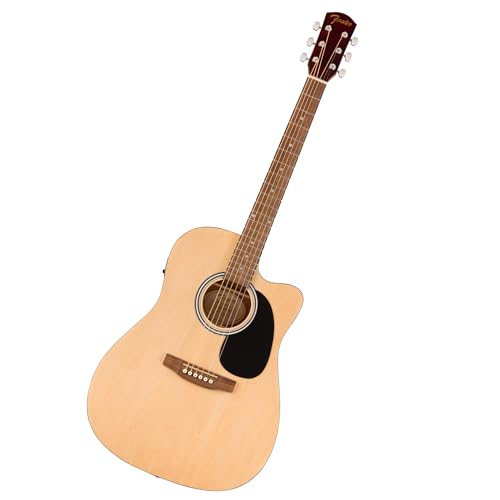 Fender FA-25CE Dreadnought Acoustic Electric Guitar, Beginner Guitar, with 2-Year Warranty, Includes...