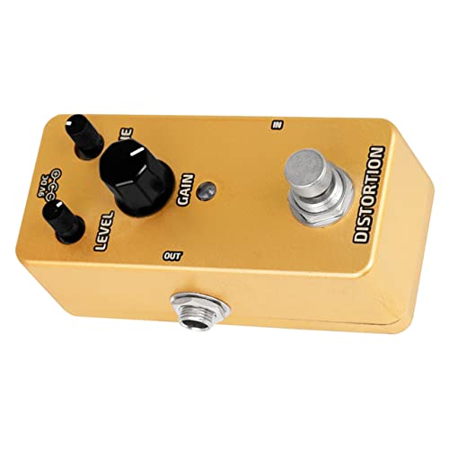 LIFKOME Pedal De Distorsión Ógico Para Guitarra Eléctrica Efecto De Guitarra Miniatura Para Músicos y...