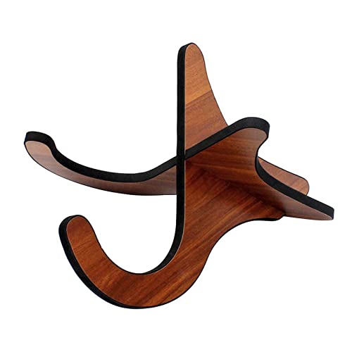 QISUO Stand Ukulele Soporte de Madera Soporte de Soporte portátil Soporte de Estante para Ukelele...