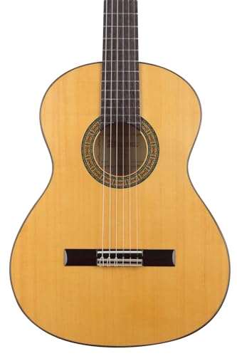Alhambra Guitarra acústica de 6 cuerdas, derecha, cedro canadiense sólido, flamenco (3F-US)