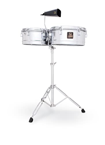 Latin Percussion LPA256 Aspire Series - Juego de Timbal de 33.02 cm y 35.56 cm con cascabel