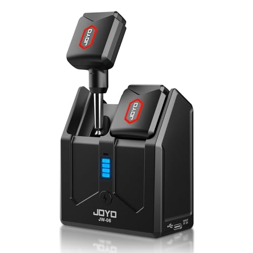 JOYO - Sistema de guitarra inalámbrico de 5.8 GHz receptor transmisor de guitarra inalámbrico con caja...