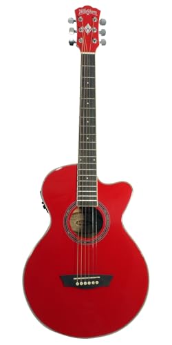 GUITARRA WASHBURN E/ACUSTICA EA10 (Red)