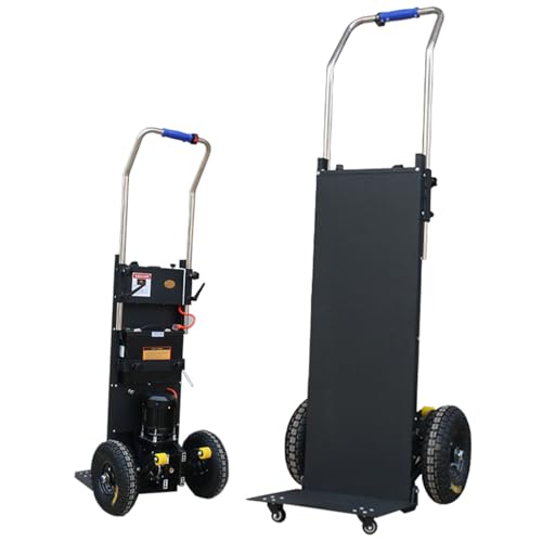 Naturalpowev Carretilla elevadora eléctrica para Subir escaleras, Carrito Elevador eléctrico de 1500 W,...