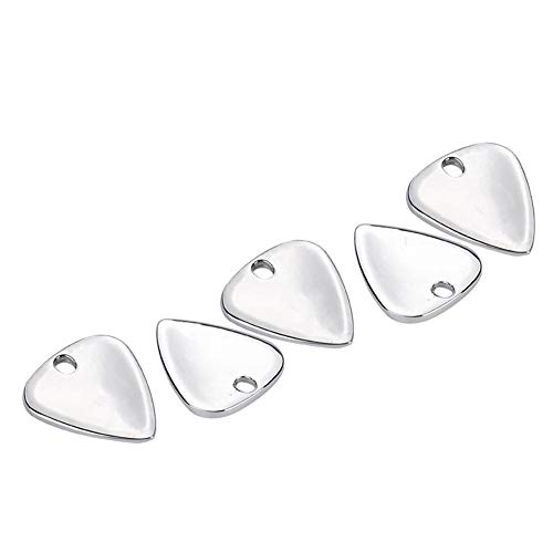 Vbest life 5 PC Púas de Guitarra de Metal Premium Plectrum para su Accesorio de Instrumentos Musicales...