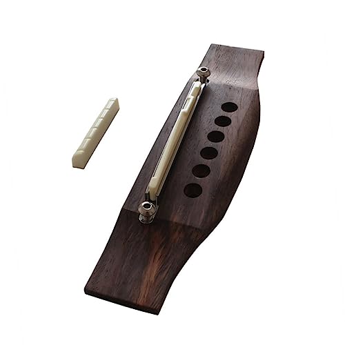 Milisten Puente Para Guitarra Acústica Kit De Inserción De Accesorio Duradero y Práctico Para...