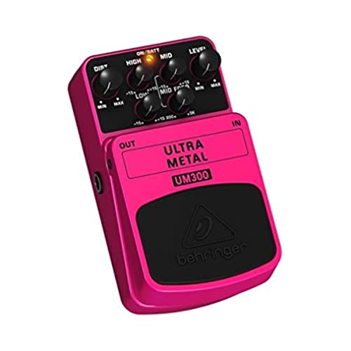 Behringer ULTRA METAL UM300 Heavy Metal Distortion Effects Pedal