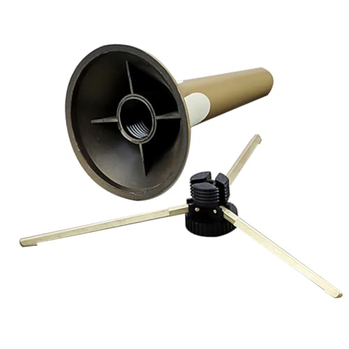 Soporte de trompeta genérico para práctica de trombón portátil, accesorio de trompeta de metal, de...