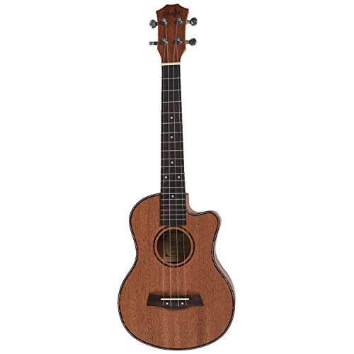 Luejnbogty Tenor Acoustic - Ukelele de 26 pulgadas, 4 cuerdas, guitarra de viaje, madera caoba,...