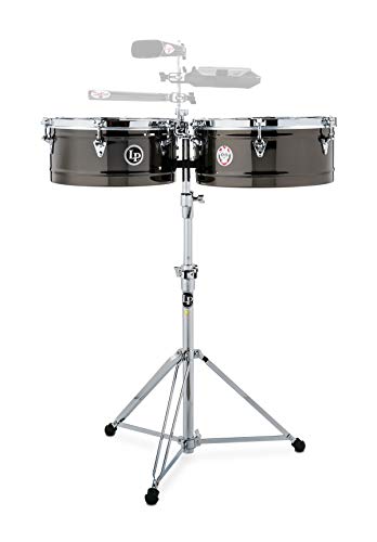 Latin Percussion Karl Perazzo parte superior-Tuning Timbales (LP1415-KP) Negro Níquel