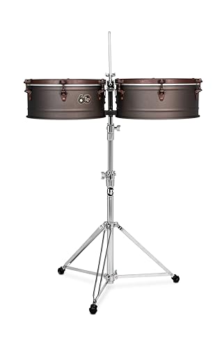 LP LP60 60 aniversario 14 y 15 pulgadas, juego de timbal de bronce rústico antiguo (LP1415-60)