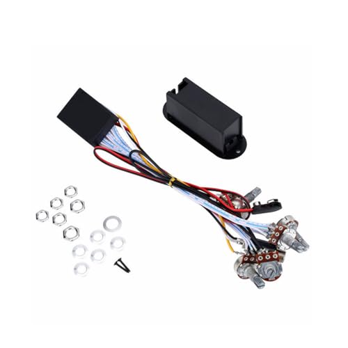 Pastilla de Circuito de Guitarra, Ecualizador EQ Activo de 3 Bandas, Pastilla de Circuito de...