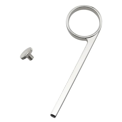 DGHAOP - Anillo de metal para válvula deslizante de dedo compatible con trompetas, cornetas, trompeta,...