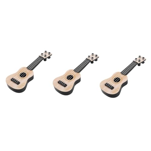 Vaguelly 3 Piezas Mini Ukelele Pequeño Ukelele Guitarra para Niños Bebé Ukelele Instrumentos Musicales...