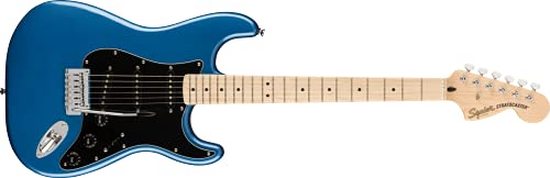 Squier Affinity Series Stratocaster Guitarra eléctrica, con 2 años de garantía, Lake Placid Blue,...