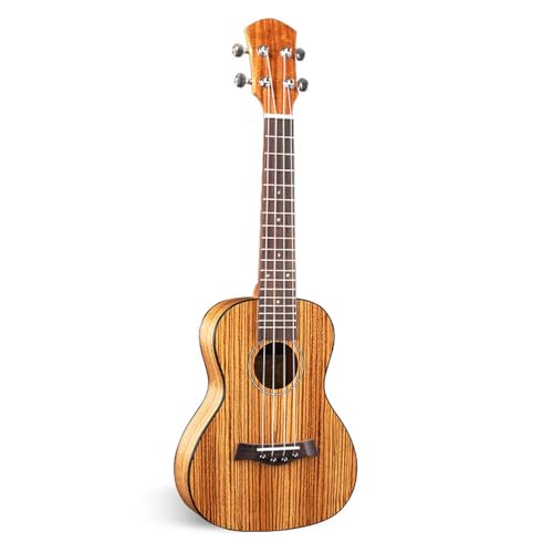 Ukeleles Profesionales Guitarra Profesional De Ukelele Zebra De 23 Y 26 Pulgadas Para Principiantes(26...