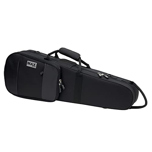 Protec Max 4/4 Oblong – Funda para violín, color negro, Estuche formado, Negro