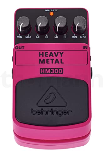 Behringer Heavy Metal Hm300 Pedal de Efectos