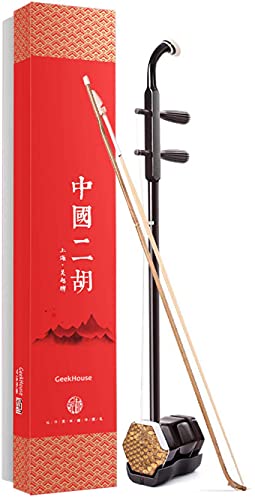 WuYue - Violín chino de 2 cuerdas, instrumentos nacionales tradicionales Erhu Phoneme Mark para nivel de...