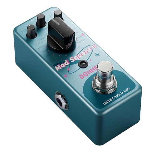 Donner Pedal de modulación – Mod Square Ⅱ para tableros de pedal de guitarra eléctrica, 16 efectos...