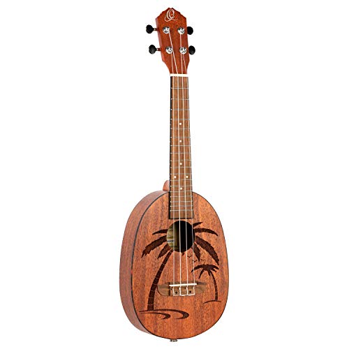 Ortega Guitars Bonfire Series, Ukelele de 4 cuerdas, derecha (RUPA5MM)