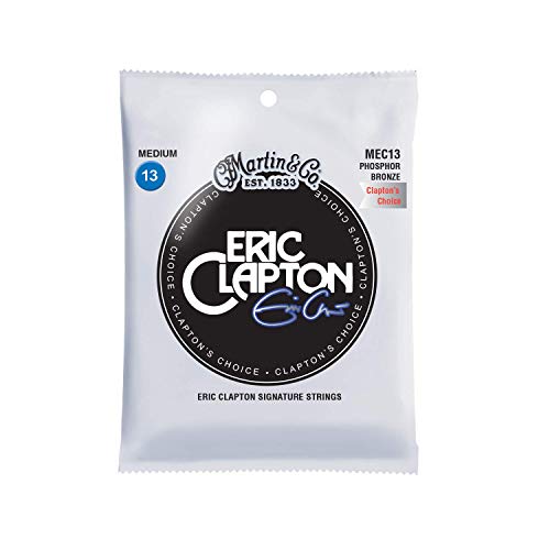 Martin Guitar Eric Clapton's Choice MEC13, 92/8 bronce fosforado calibre medio cuerdas para guitarra...
