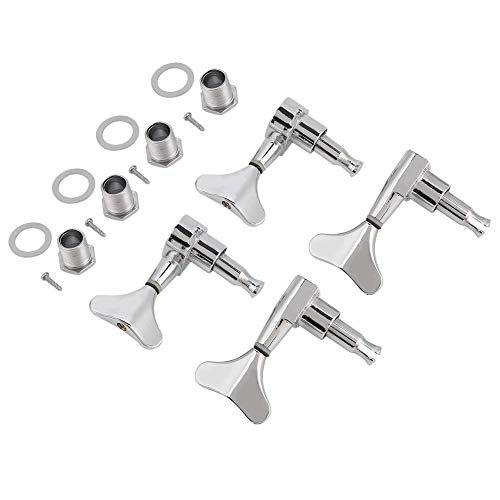 Clavijas de bajo eléctrico 2L 2R, Clavijas de afinación de Cadena de sintonizador Selladas para bajo...