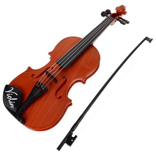 ERINGOGO 1 Juego De Violín De Juguete para Niños Modelos De Violín Realistas Violín Simulado Violín...