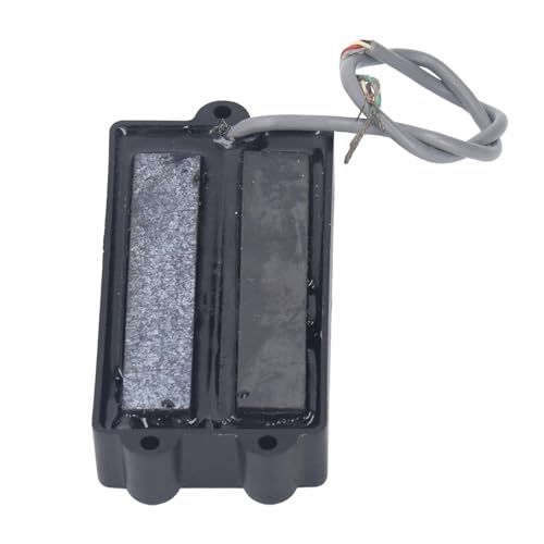 Pastilla de bajo Eléctrico de Doble Bobina Silenciosa, Calidad de Sonido Mejorada, Diseño Duradero,...