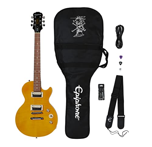 Epiphone Paquete de Guitarra Eléctrica Slash 'AFD' con Accesorios Incluídos y Amplificador de 15 watts