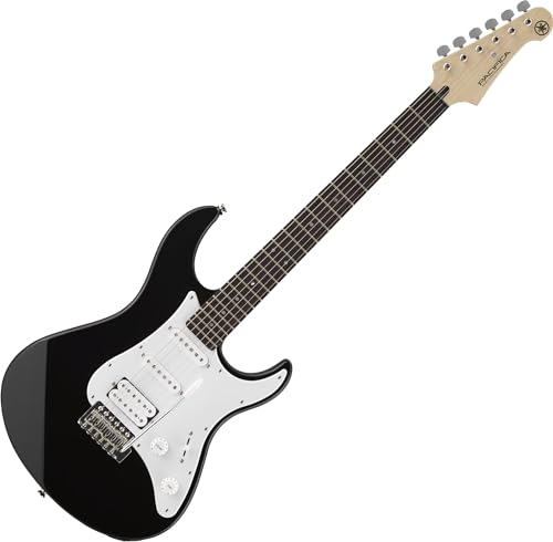 Yamaha PAC012 - Guitarra eléctrica de doble corte, color negro