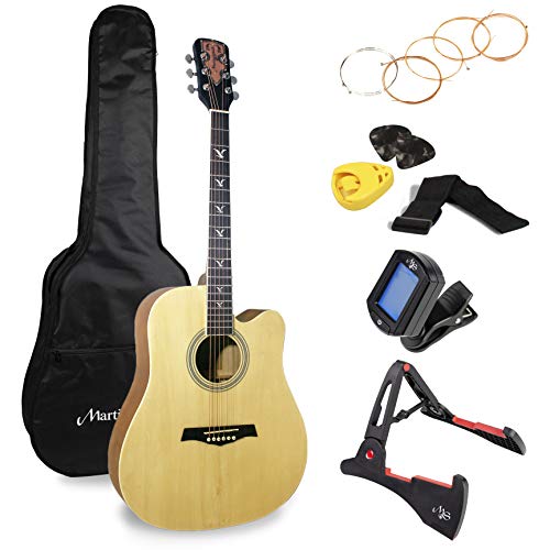 Martin Smith - Guitarra acústica (6 cuerdas, derecha, W-800-N-PK)