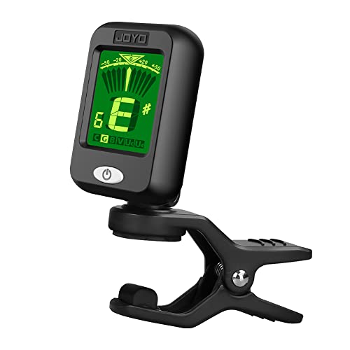 JOYO - Sintonizador electrónico digital para guitarra, bajo, ukelele, violín, mandolina, afinador de...