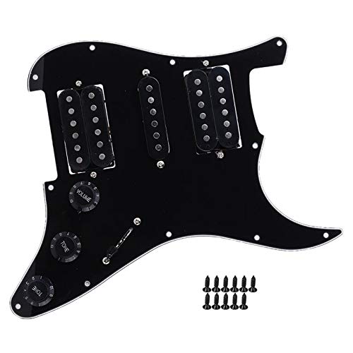 Golpeador de guitarra eléctrica Eujgoov, golpeador Humbucker con pastilla HSH cargada precableada,...