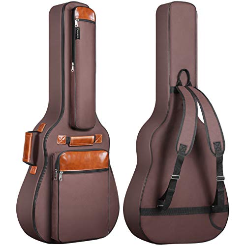 Funda de Guitarras Universal CAHAYA, Acolchada 8mm para Guitarras Acústica y Clásica Bolsa de Guitarras...