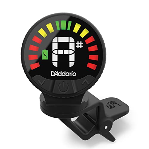 D'Addario | Afinador de Guitarra - Afinador de Guitarra Recargable Nexxus 360 - Afinador de Guitarra...