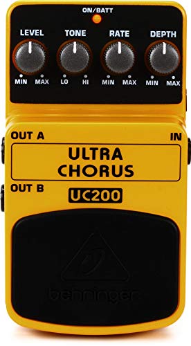 BEHRINGER ULTRA CHORUS UC200 Negro, Rojo alfonbrilla para mouse, Coro, Amarillo, standart