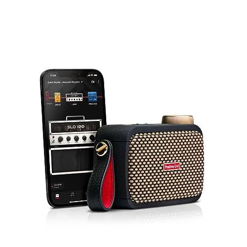 Positive Grid Spark GO, Amplificador de guitarra inteligente ultraportátil de 5 W, amplificador de...